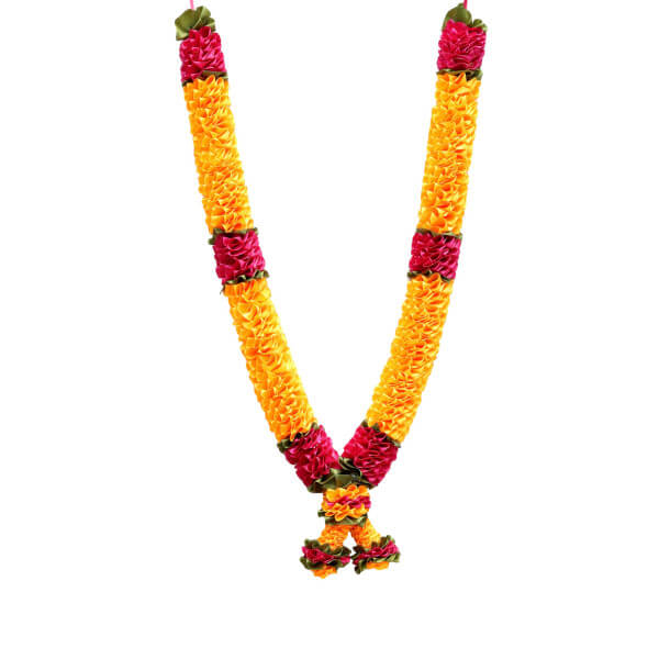 Tricolour | Indian wedding gifts, Flower garland wedding, Rose garland  wedding